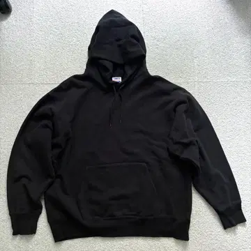 [ GOAT ] 속기모 후드티 XXL (블랙)