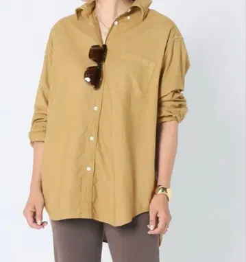 Deuxieme Classe OXFORD BD 셔츠 베이지