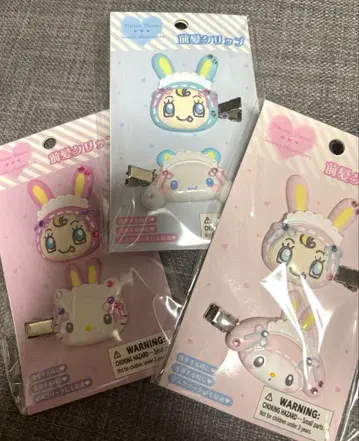 3세트 산리오 메조 피아노 헤어 클립