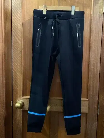 M 블랙 미사용 새상품 남성 바지 스웨트 팬츠 남성용 하의