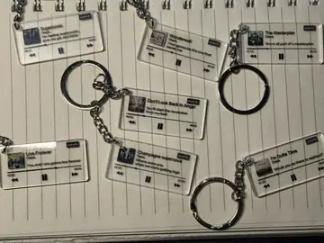 Oasis 키링 7종 세트