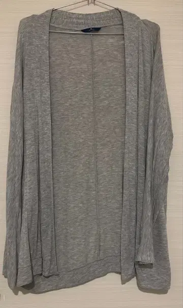 유럽 톰테일러 그레이 긴팔 가디건