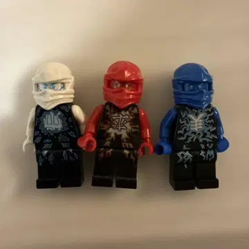 2번째 상품부터 200엔 할인됩니다 레고 닌자 미니 피규어 3체 세트