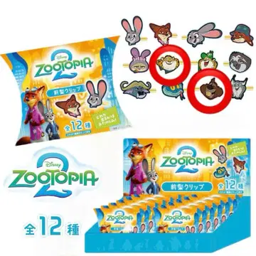 주토피아 아크릴 클립 2종 세트