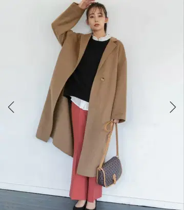 리버 테일러드 롱 코트