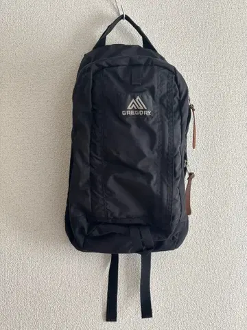 GREGORY 블랙 백팩