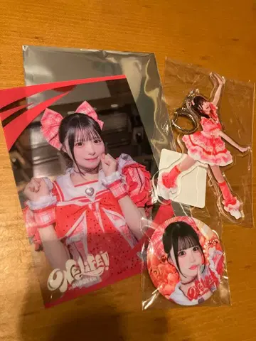 iLife 코코하나 리리 아크릴 키링 캔뱃지 클리어 카드 복권