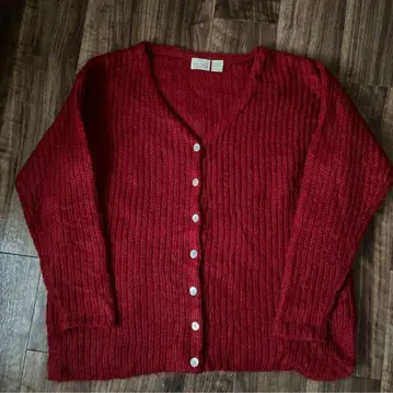 90s usa 구제 빈티지 모헤어 울 니트 스웨터 가디건