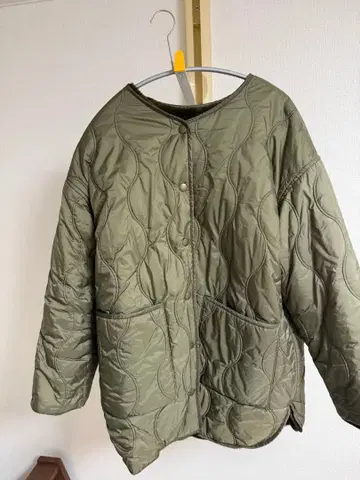 SLOBE IENA 리버서블 퀼팅 블루종