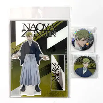 [ 미개봉 ] 주술회전 젠인 나오야 아크릴 스탠드 캔뱃지 2종