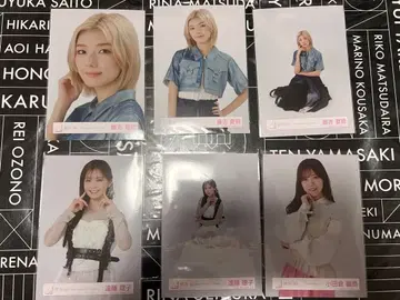 사쿠라자카46 브로마이드 후지요시 카린 엔도 리코 오다쿠라 레이나