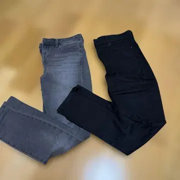 UNIQLO 데님 팬츠 2색 세트
