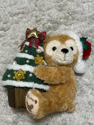 더피 봉제 인형 크리스마스 디즈니