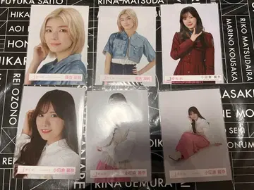 사쿠라자카46 브로마이드 후지요시 카린 오다쿠라 레이나