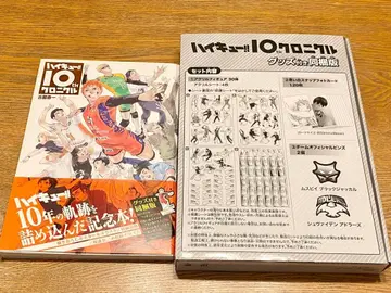 하이큐!! 10th 크로니클 특장판