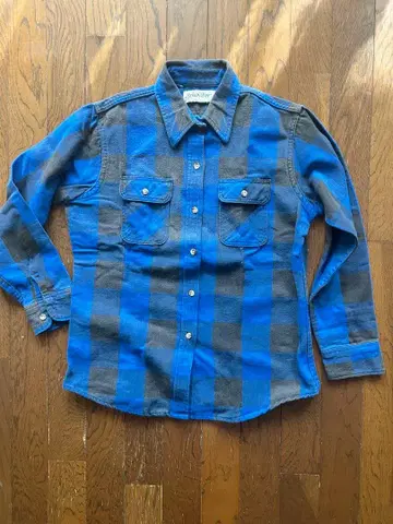 USED St.John's Bay 플란넬 셔츠 LADIES US MADE