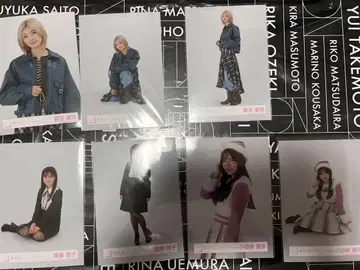 사쿠라자카46 브로마이드 후지요시 카린 엔도 리코 오다쿠라 레이나