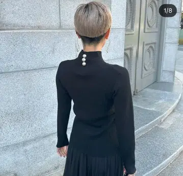 JENNE 제뉴 대형 펄 니트 M 사이즈