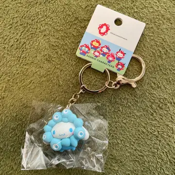 오사카 간사이 만박 산리오 먀쿠먀쿠 파스텔 키링 시나몬 롤