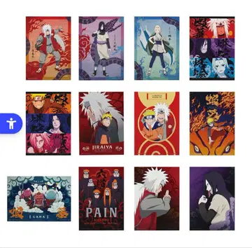 NARUTO 제일복권 전설의 3닌자 F상 클리어 포스터 풀컴프