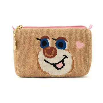 새상품 페이러 도업 테디걸 파우치