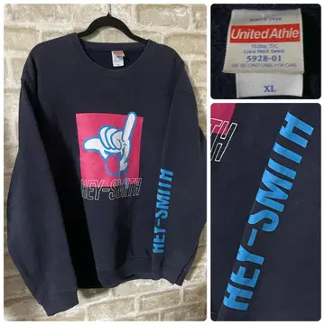 HEY-SMITH 남성용 XL 맨투맨 트레이닝복 헤이스미스 락 T