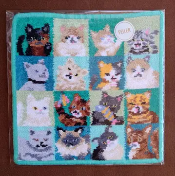 FEILER 러브러리 타월 손수건 룩! 마이캣 미개봉