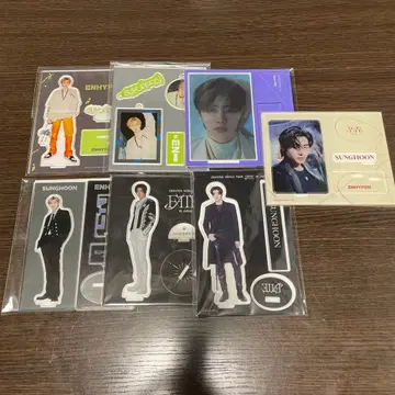 ENHYPEN SUNGHOON 아크릴 스탠드 세트