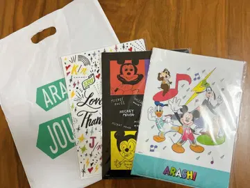 ARASHI 클리어 파일 3장 세트