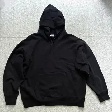 [ GOAT ] 속기모 후드티 블랙 M 사이즈
