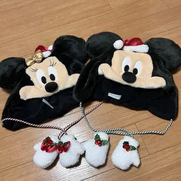 미니 마우스 미키 마우스 크리스마스 모자