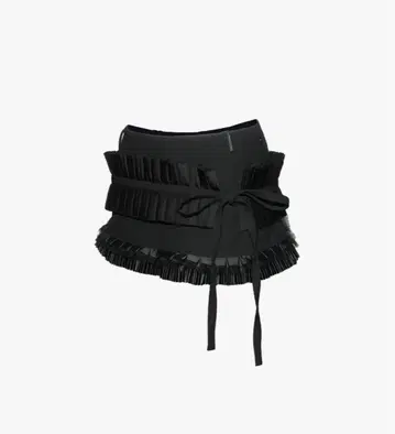 theredthread S 레이스 트리밍 수트 스커트 S