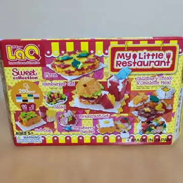 LaQ 라큐 Sweet collection 마이 리틀 레스토랑 외