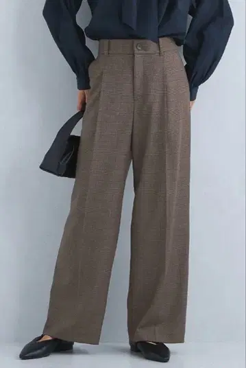 [ 그린 라벨 릴랙싱 ] 키친토 하의 색소니 와이드 팬츠