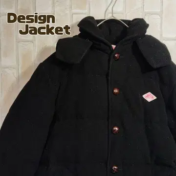 단톤 빔즈 다운 자켓 콜라보 싸개 버튼