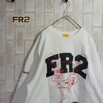 FR2 맨투맨 트레이닝복 화이트 걸