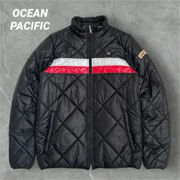 [디자인 최고] OCEAN PACIFIC 다운 자켓 올 패턴 00s L