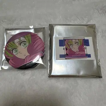 귀멸의 칼날 칸로지 미츠리 캔뱃지&아크릴 타일