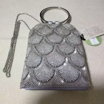 녹칠카 물결 모양 파티 백