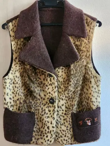 이탈리아 이타리야 레오파드 무늬 베스트 9호