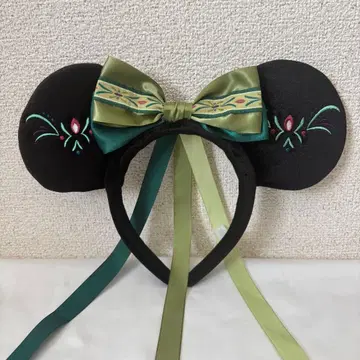 디즈니 판타지 스프링스 아나와 눈의 여왕 아나 머리띠