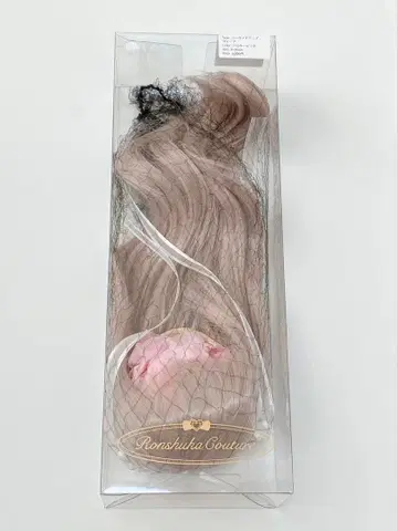 딜러님 제작 가발 8~9인치 투사이드 업 웨이브 실키 핑크