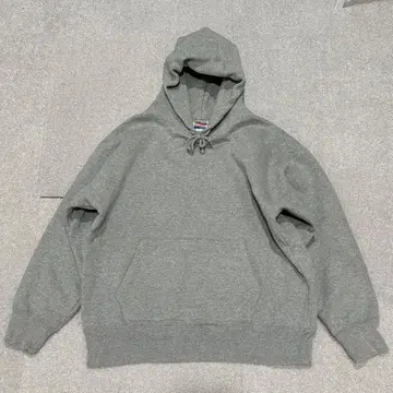 [ GOAT ] 속기모 후드 후드티 그레이 M 사이즈