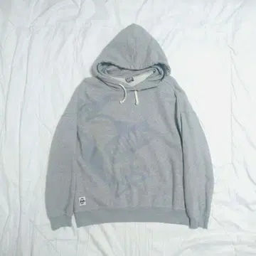 CHUMS Big booby 매트 프린트 후드티 Lsize 그레이