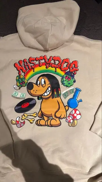 초기! NASTYDOG 후드티