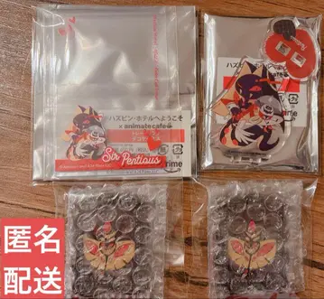 애니카페 해즈빈 호텔 서펜셔스 아크릴 스탠드 액자 경질 카드 케이스