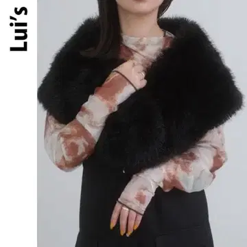 Lui's 페이크 캐시미어 스톨