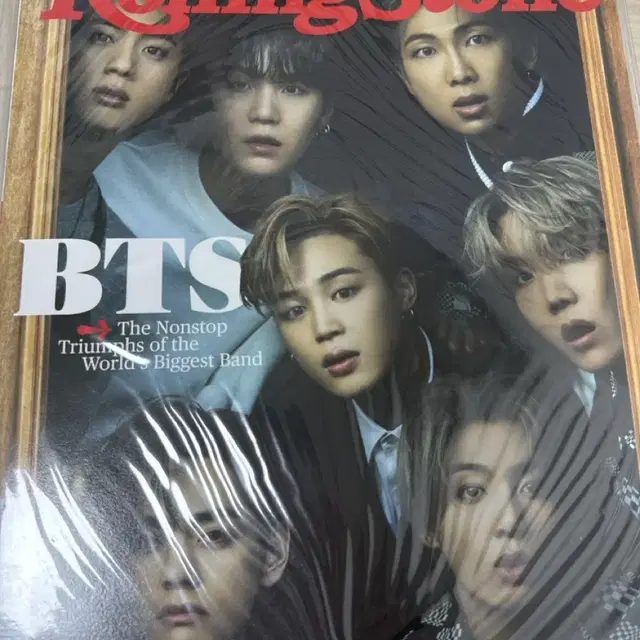 BTS 롤링스톤 매거진 잡지