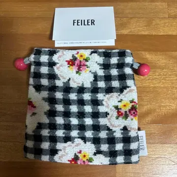 한정품 페이러 FEILER 비시 체크 미니 복조리