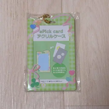 프로세카 ePick card 아크릴 케이스 모어모어점프 덤 포함